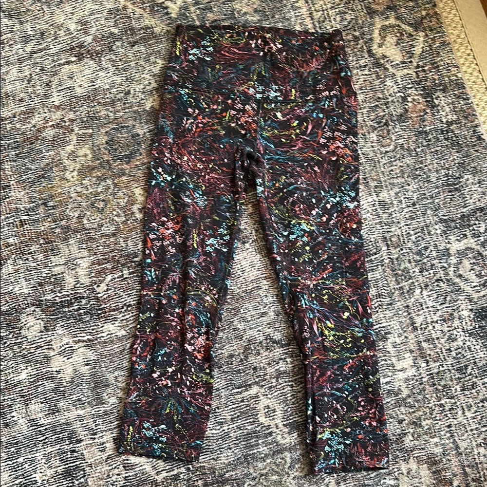 Lululemon Align Foliage Overlay Multi Leggings Size 6